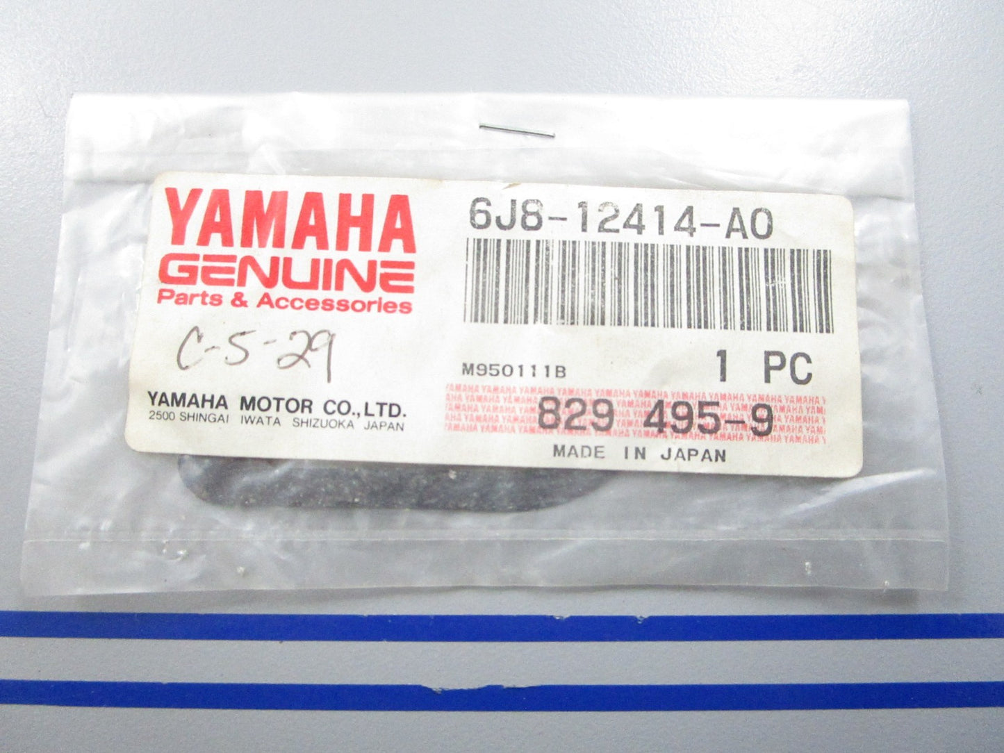 *NEW OEM* 0810 Yamaha Cover Gasket 6J8-12414-A0-00