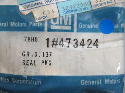 *NEW OEM* 0820 OMC Johnson Evinrude GM Rear Main Seal Ring 473424 841240