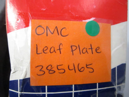 NEW OEM 385465 0385465 OMC Johnson Evinrude Leaf Plate 0810