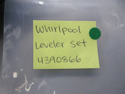 NEW OEM 4390866 Whirlpool Leveler Set 0810