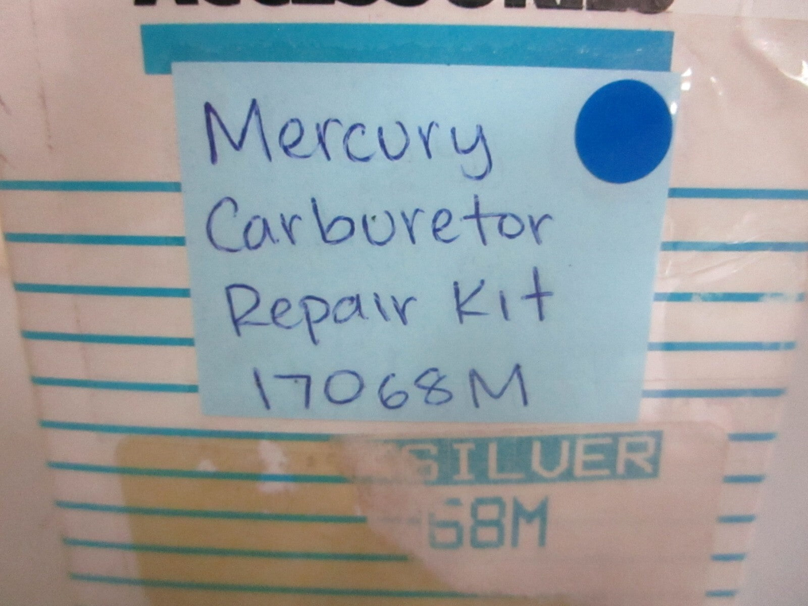 *NEW OEM* 0820 Mercury Quicksilver Carburetor Repair Kit 17068M
