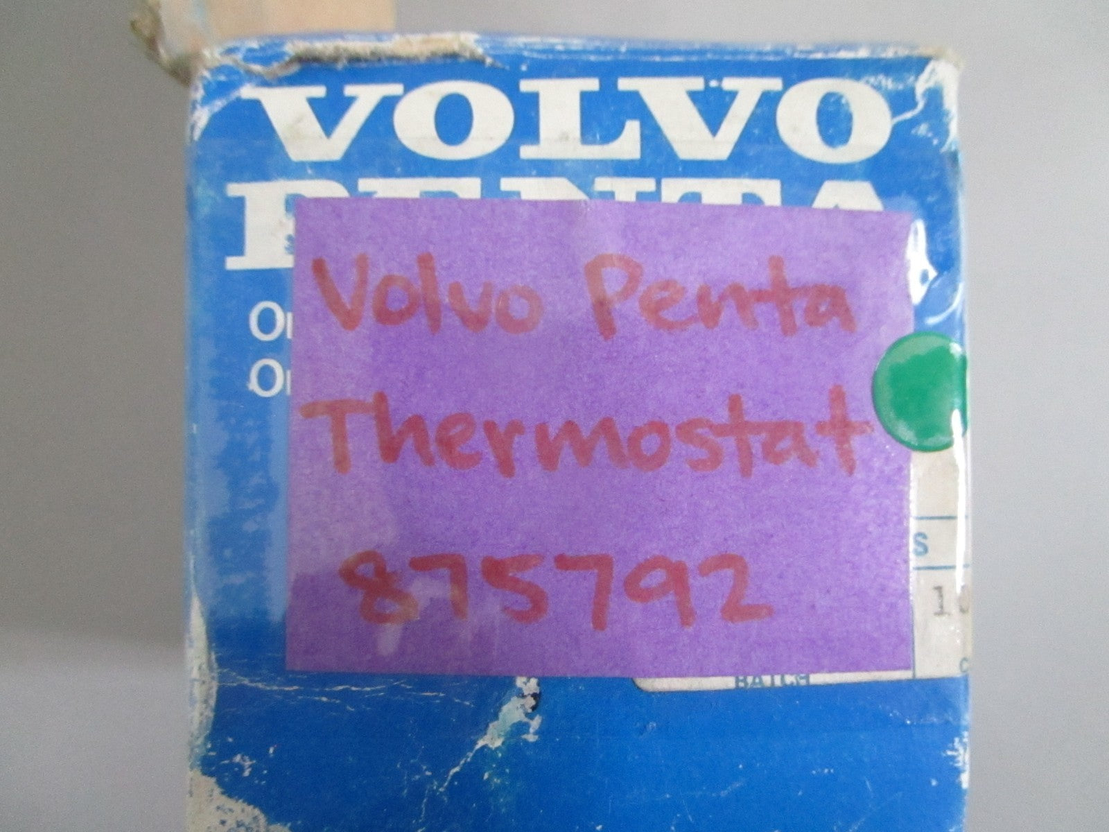 NEW OEM 875792 Volvo Penta Thermostat 0820