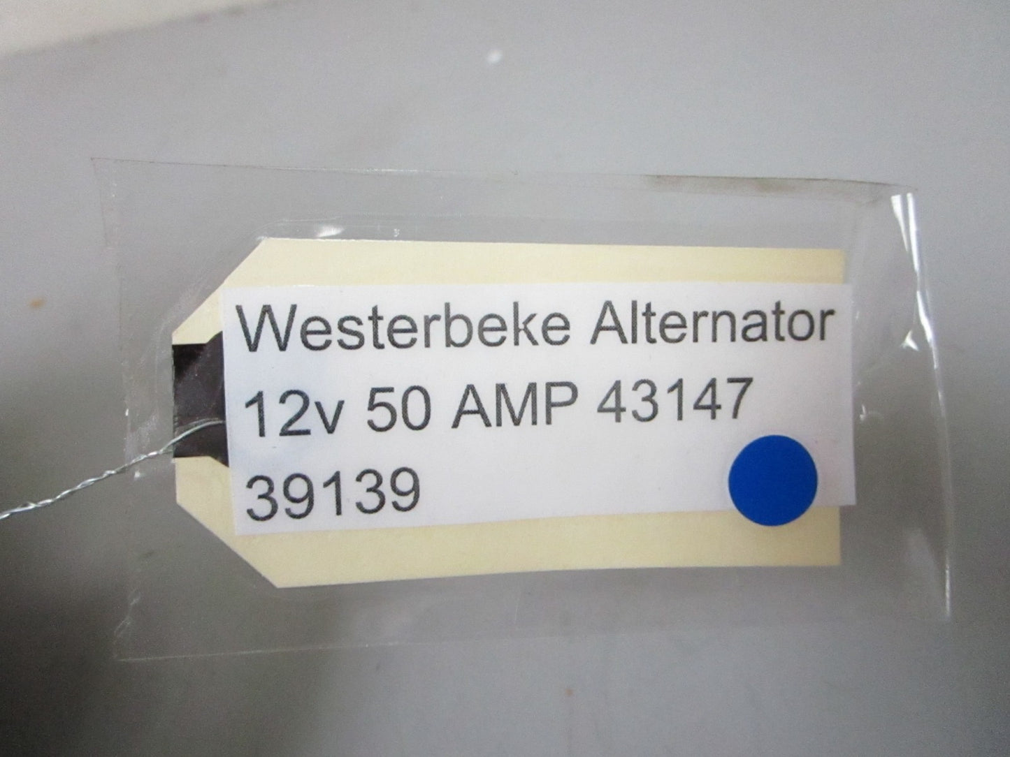*NEW OEM* 0720 Westerbeke 12V 50AMP Alternator 43147 39139