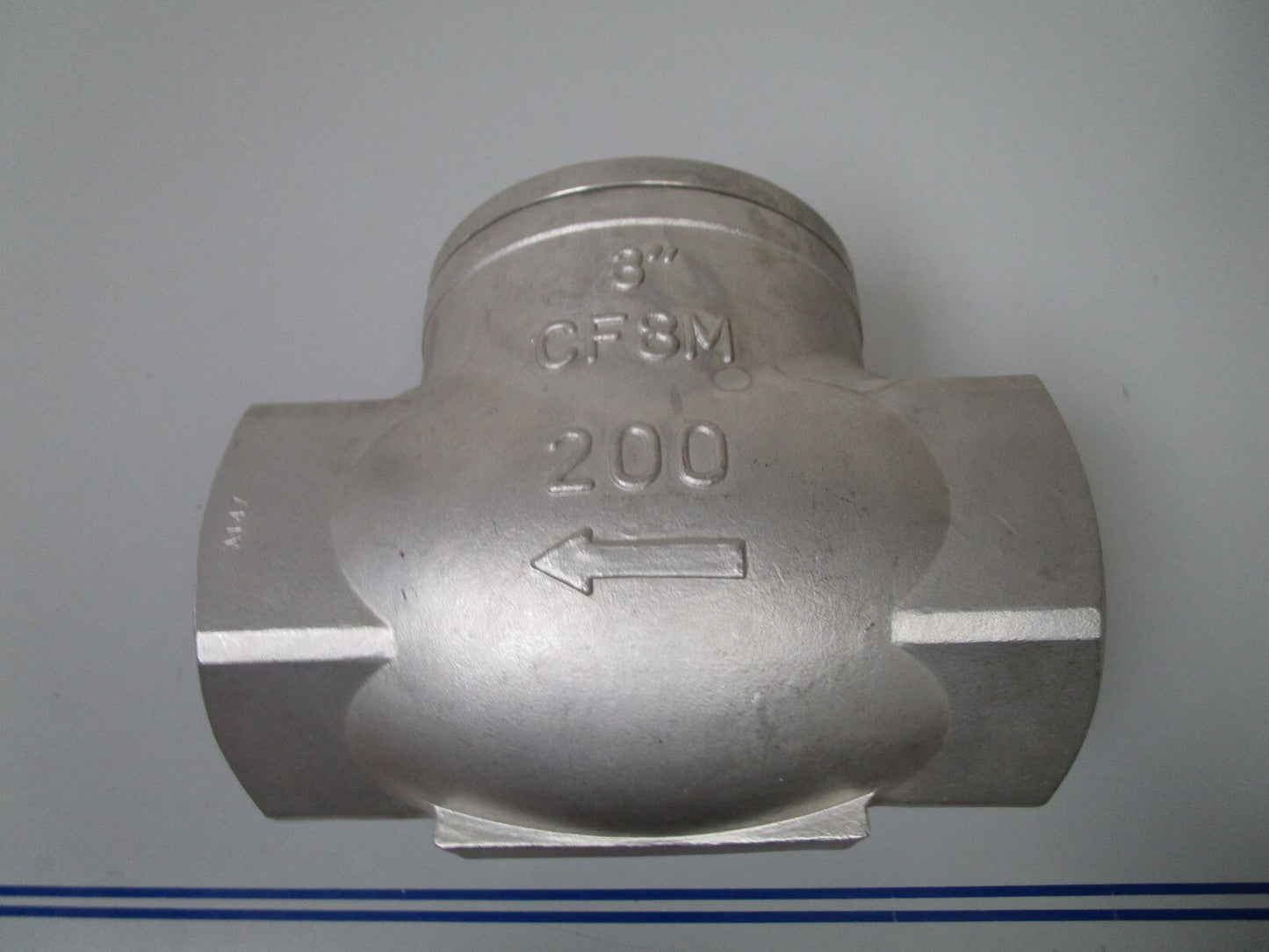 *NEW OEM* 0720 Warren 3" Swing Check Valve CF8M 200