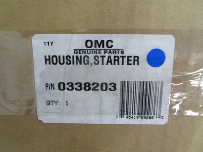 *NEW OEM* 0820 OMC Johnson Evinrude Starter Housing 338203 0338203