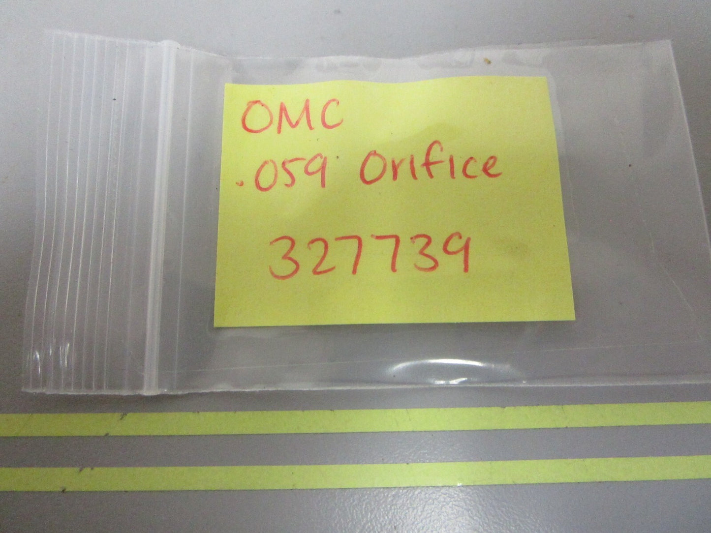 *NEW OEM* 0720 OMC Johnson Evinrude  .059 Orifice 327739 0327739