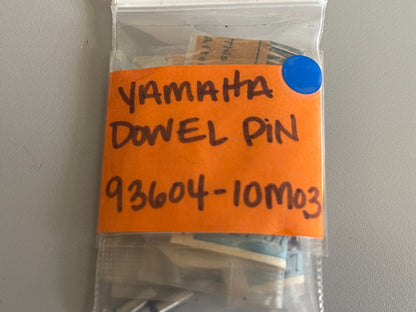 *NEW OEM* (LOT OF 3) 0810 Yamaha Dowel Pin 93604-10M03