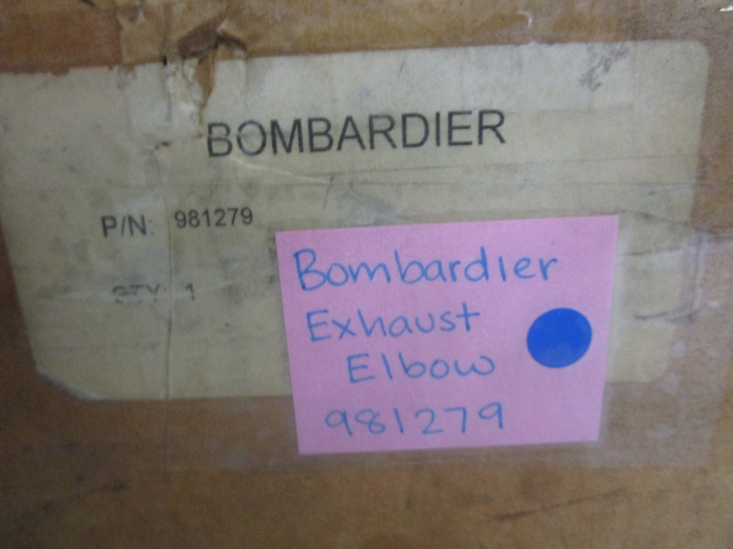*NEW OEM* 0820 Bombardier Exhaust Elbow 981279 0981279 909211
