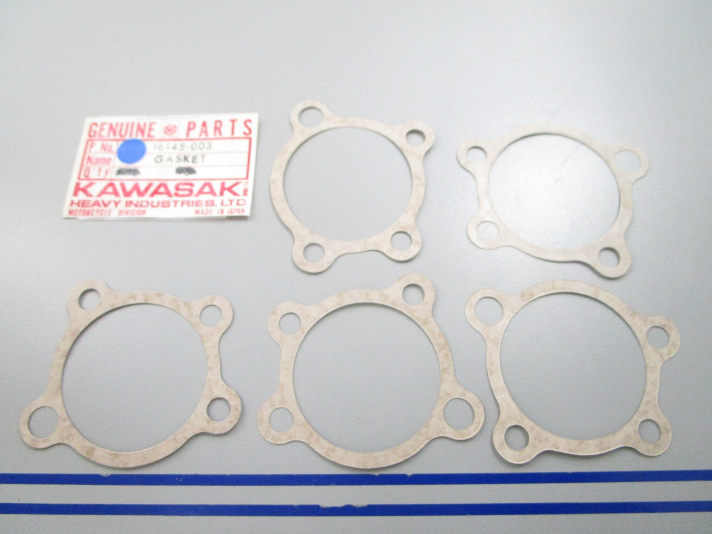 NEW OEM (LOT OF 5) Kawasaki  Gasket 16145-003 0810