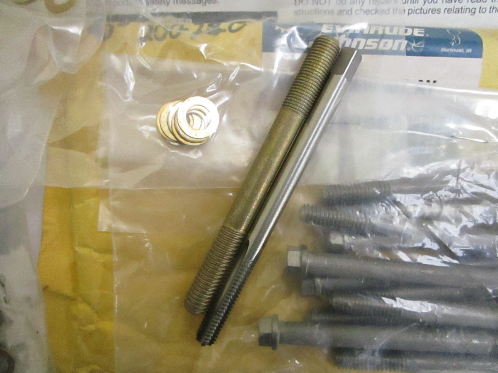 *NEW OEM* 0820 OMC Johnson Evinrude V6 FI Screw Kit Ay 5006650