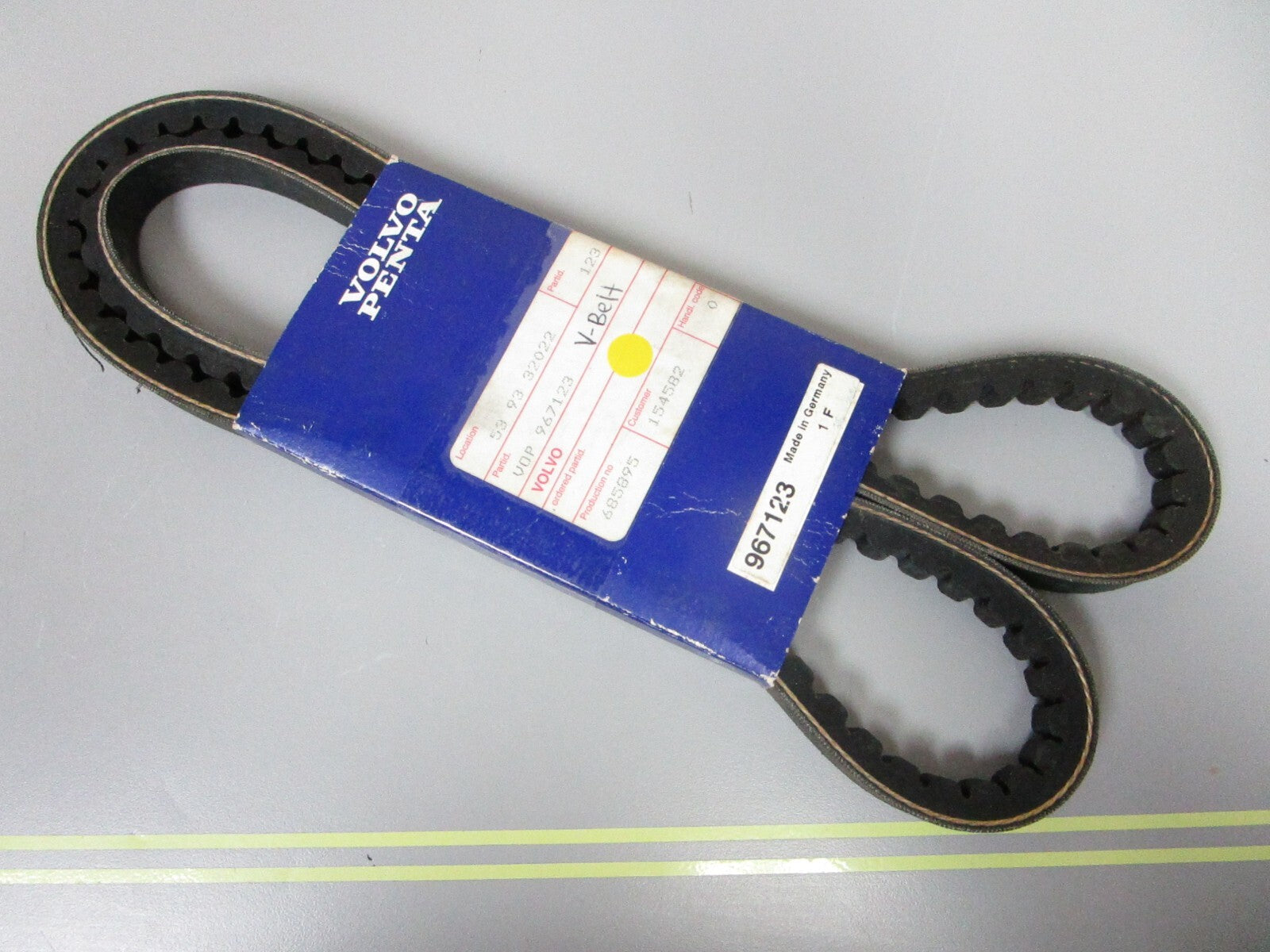 *NEW OEM* 0720 Volvo Penta V-Belt 967123