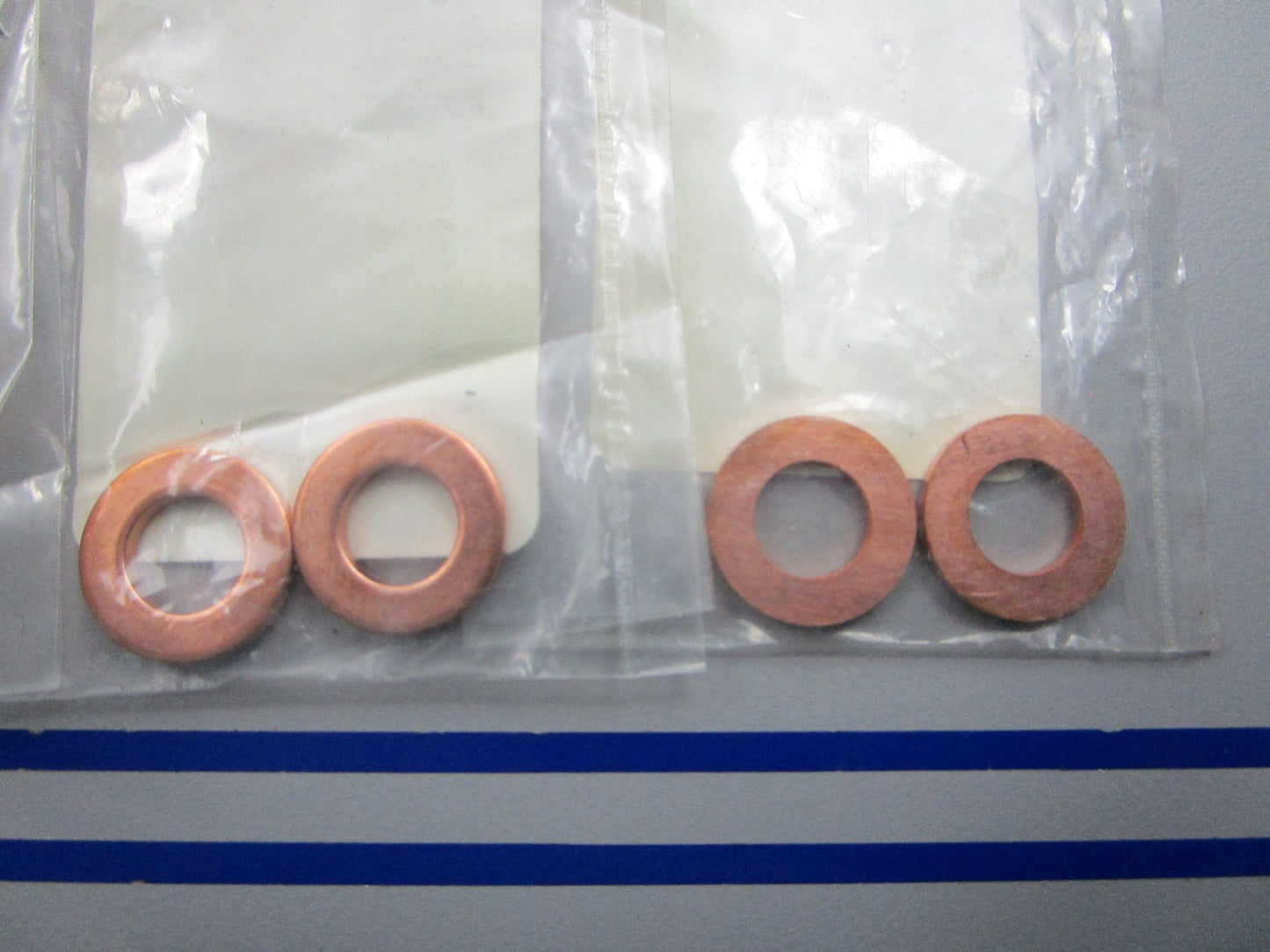 NEW OEM (LOT OF 4) 90201-08087-00 Yamaha Washer 0810