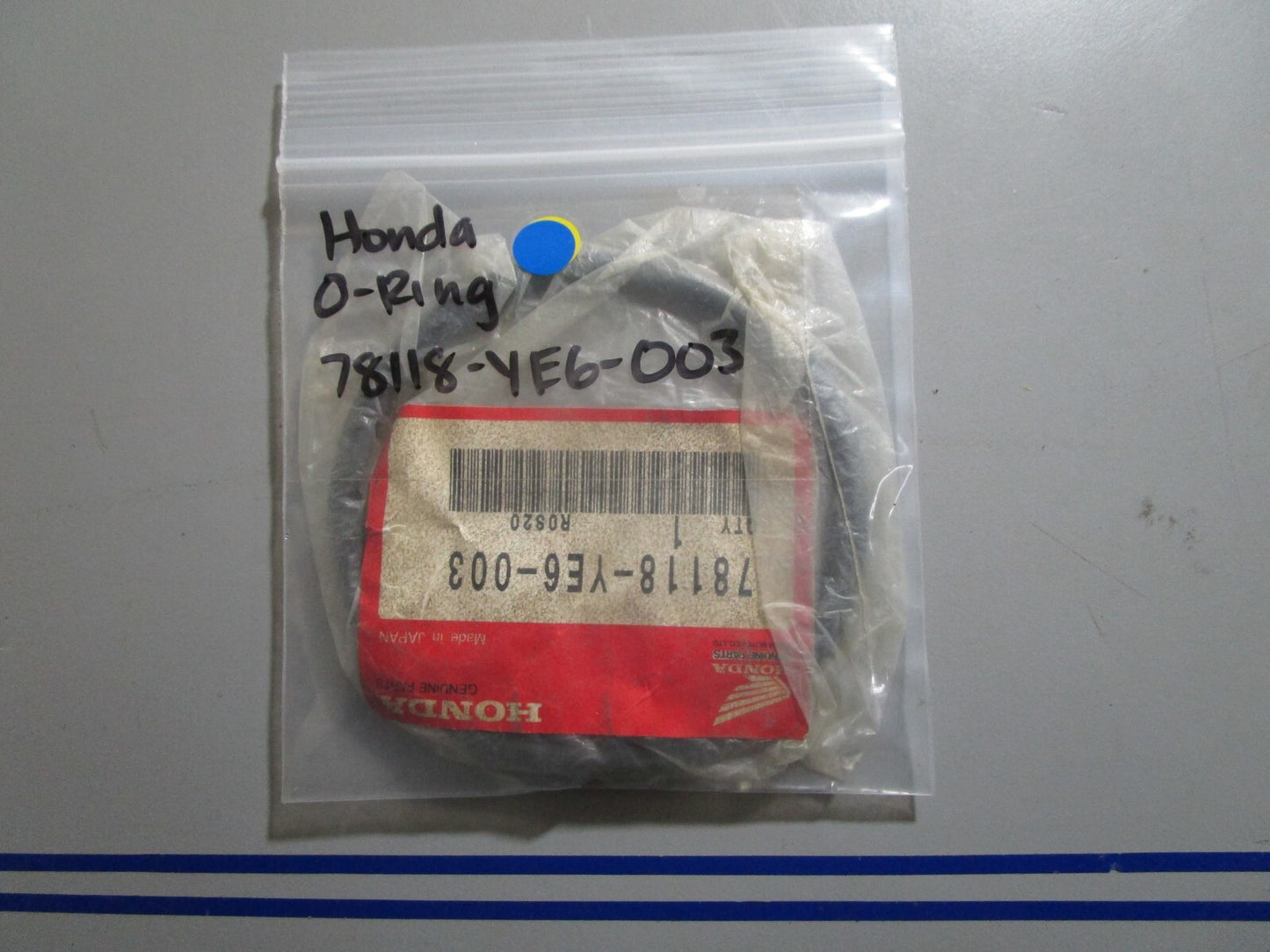 *NEW OEM* 0810 Honda O-Ring 78118-YE6-003
