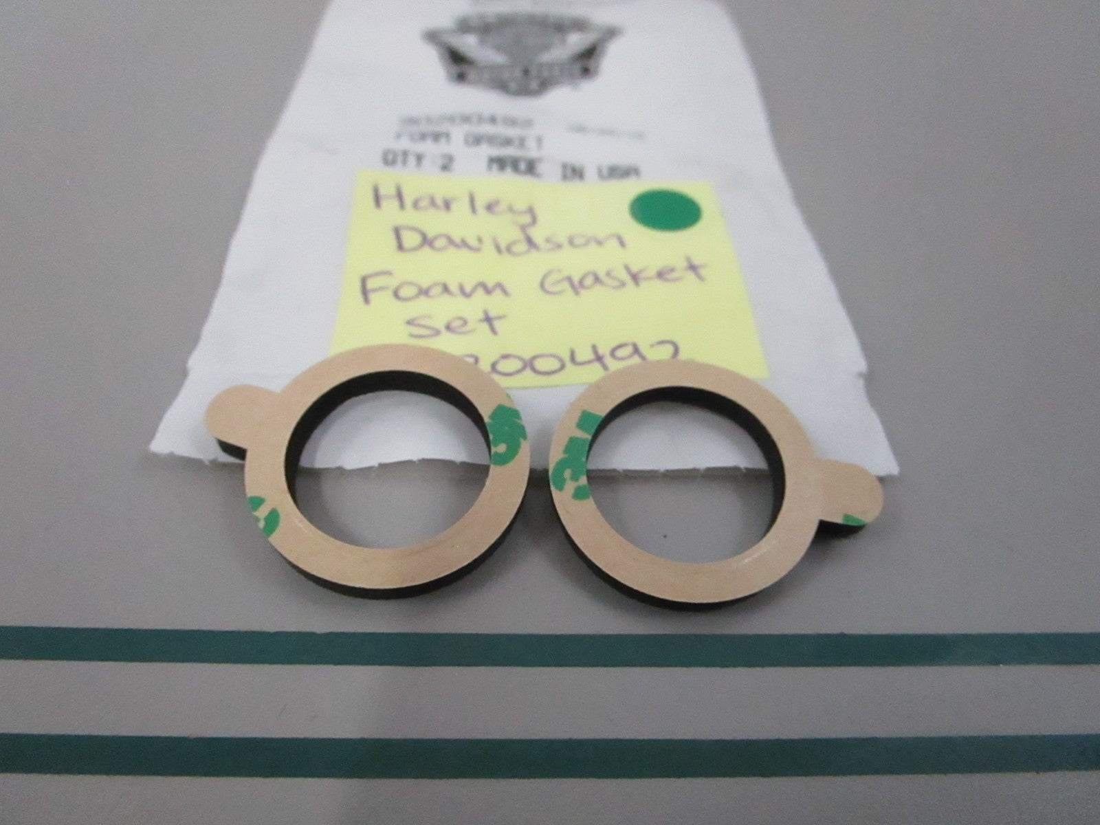 NEW OEM 90200492 Harley Davidson Foam Gasket Set 0810