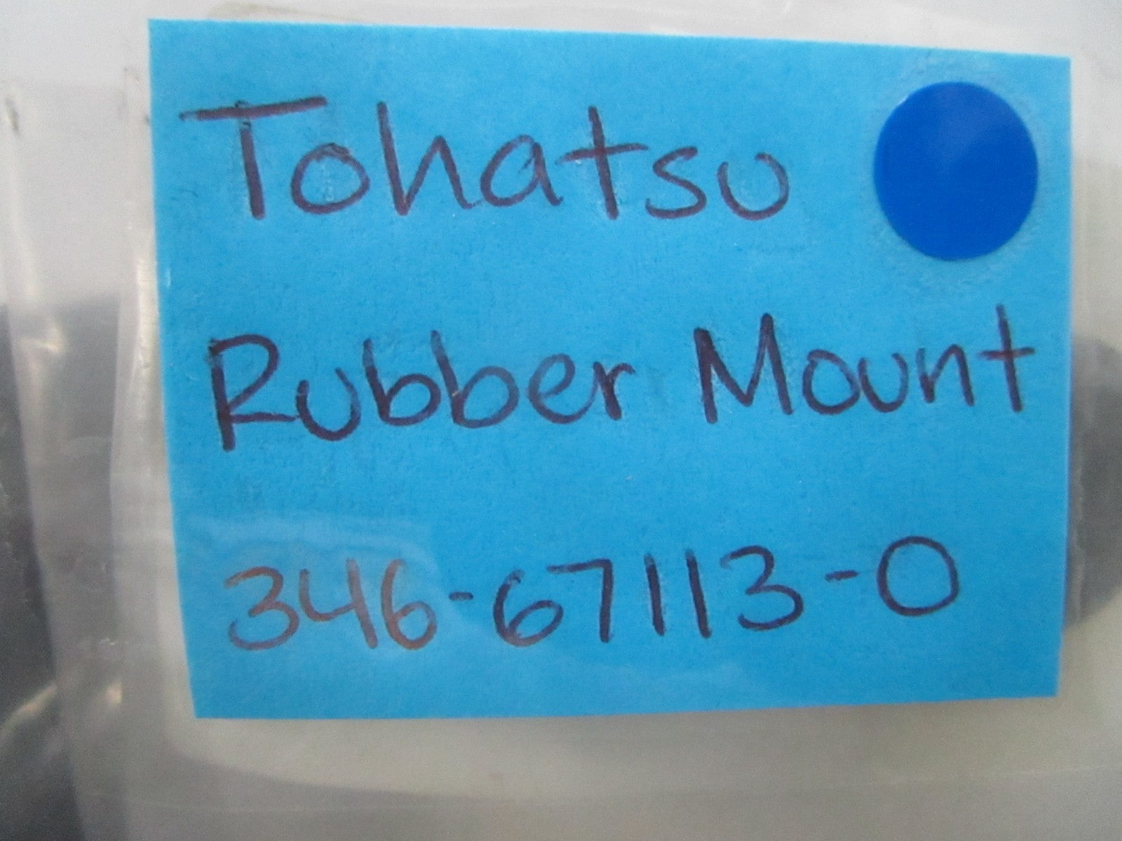 *NEW OEM* (LOT OF 3) 0810 Tohatsu Rubber Mount 346-67113-0 346671130