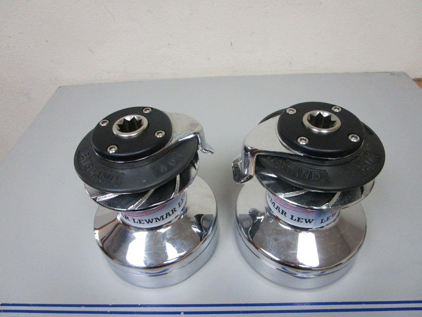 *NEW OEM* 0720 PAIR Lewmar 40 Self Tailing Winch