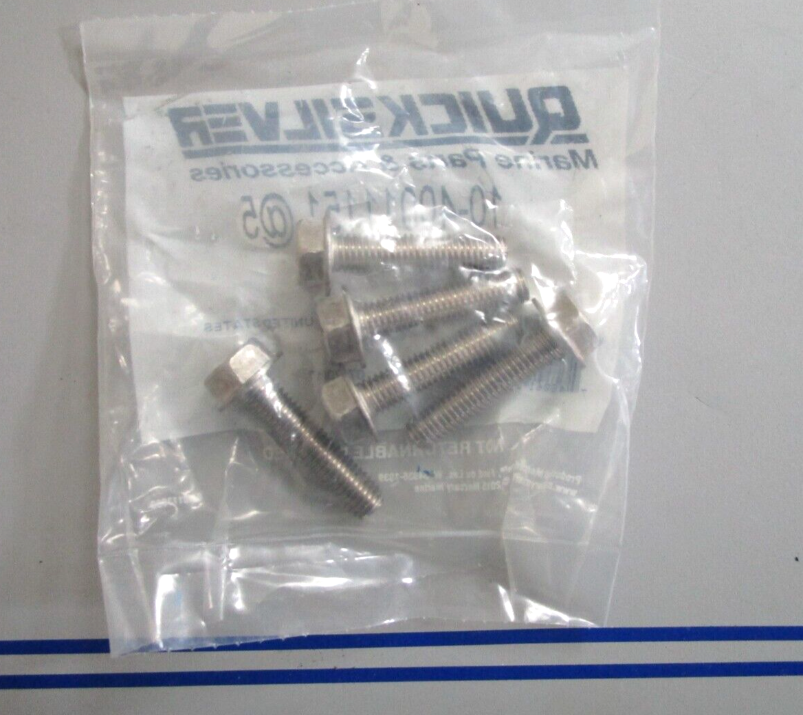 *NEW OEM* (LOT OF 5) 0720 Mercury Quicksilver Screw 10-40011151