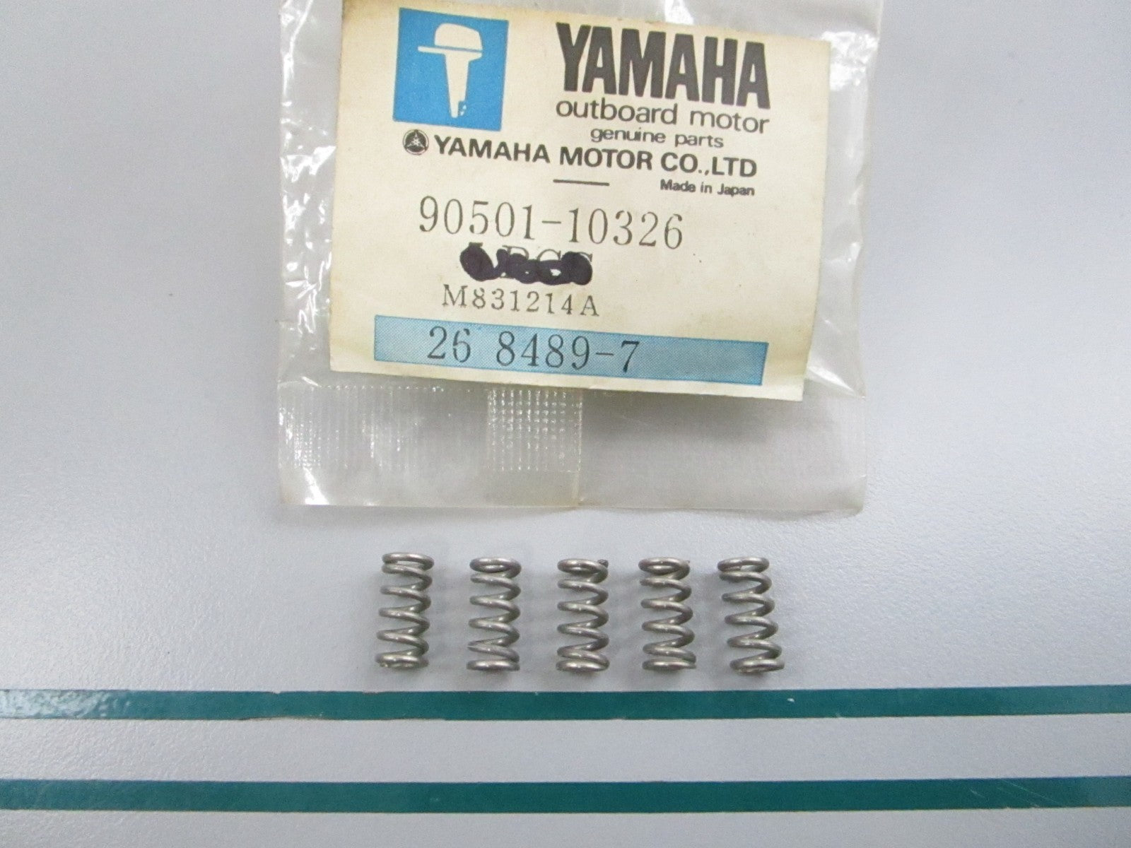 NEW OEM (LOT OF 5) 90501-10326 Yamaha Spring 0810