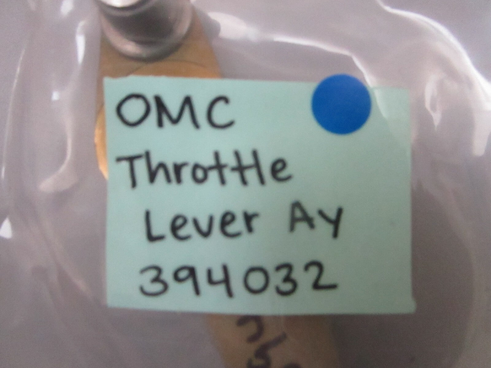 *NEW OEM* 0810 OMC Johnson Evinrude Throttle Lever Assembly 394032 0394032