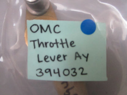 *NEW OEM* 0810 OMC Johnson Evinrude Throttle Lever Assembly 394032 0394032