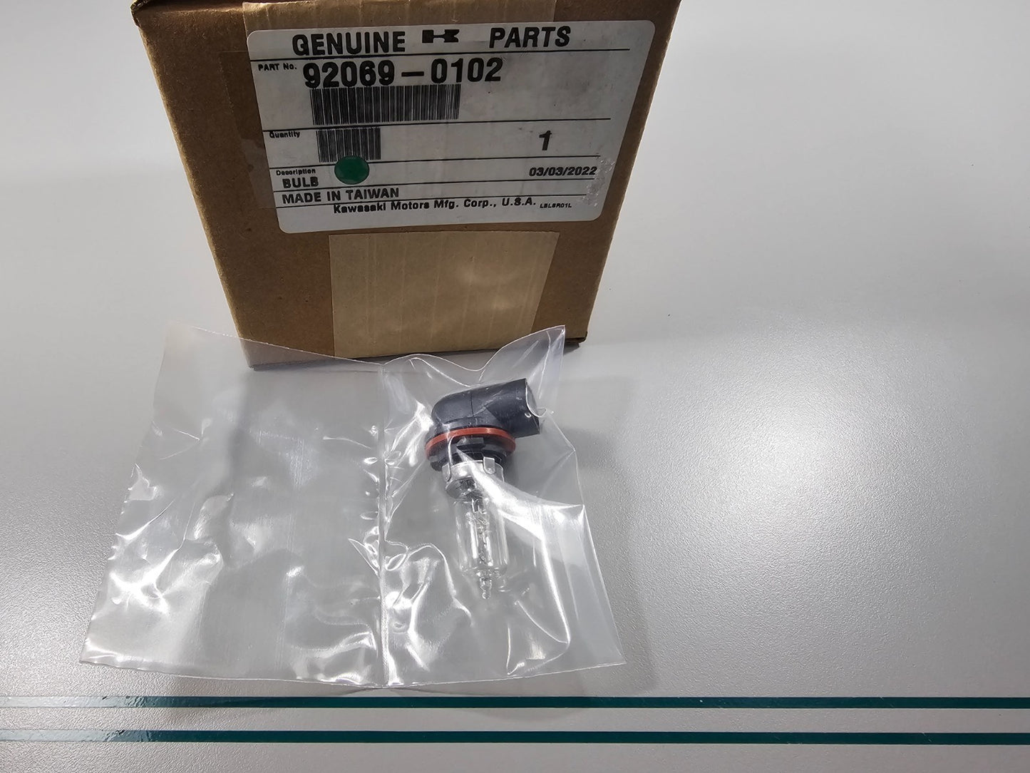 NEW OEM 92069-0102 Kawasaki Bulb 0810