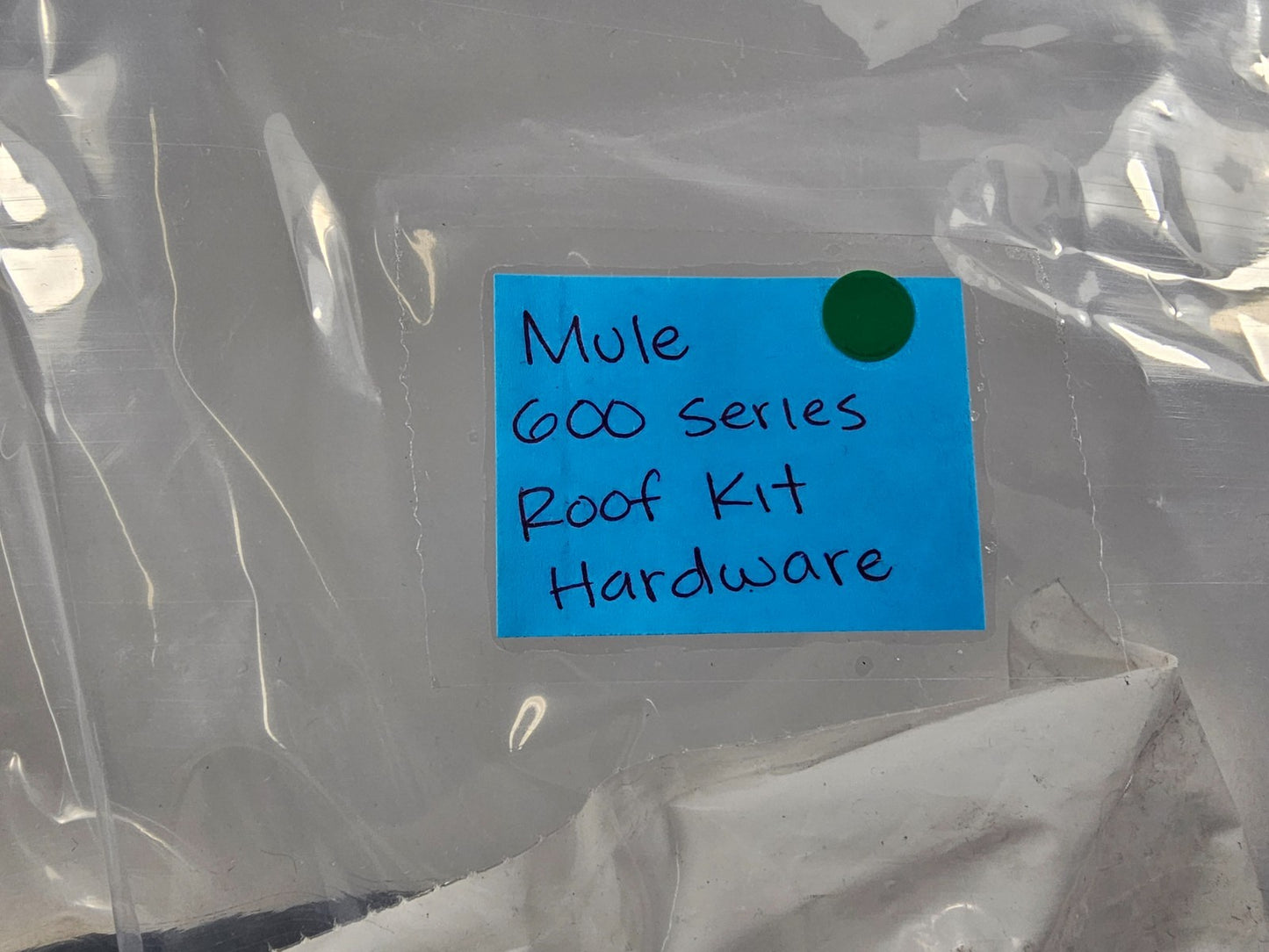 NEW 600 Series Mule Roof Hardware Kit 0810