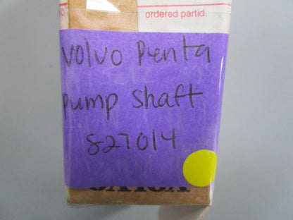 *NEW OEM* 0810 Volvo Penta Pump Shaft 827014