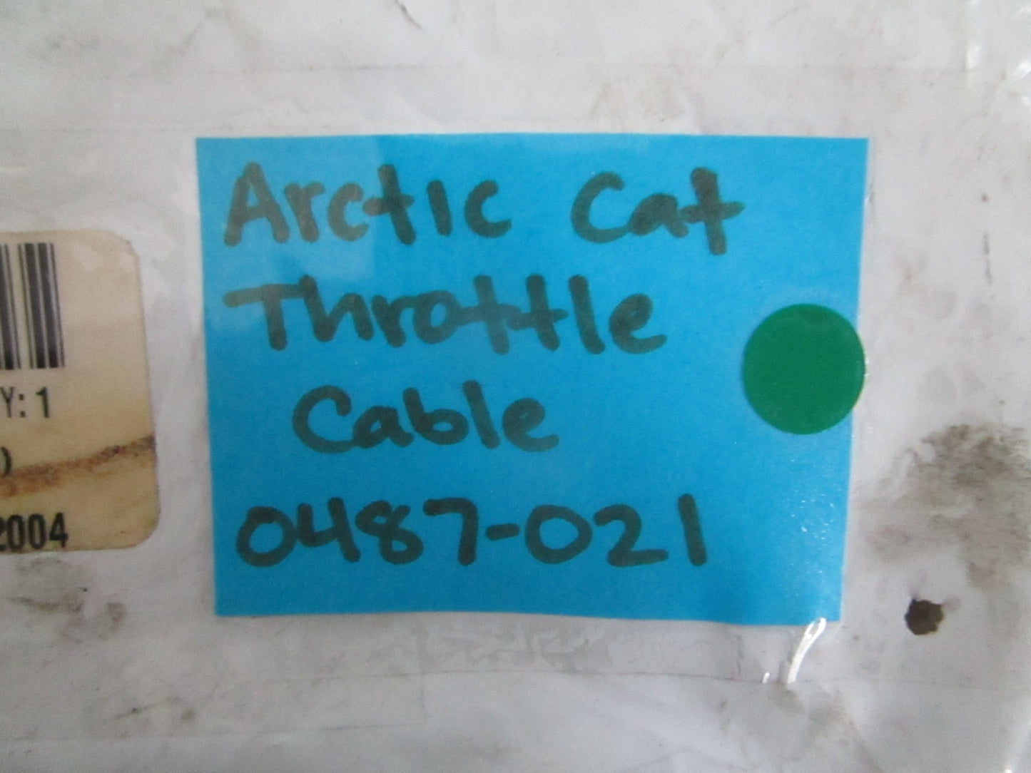 NEW OEM 0487-021 Arctic Cat Throttle Cable 0820