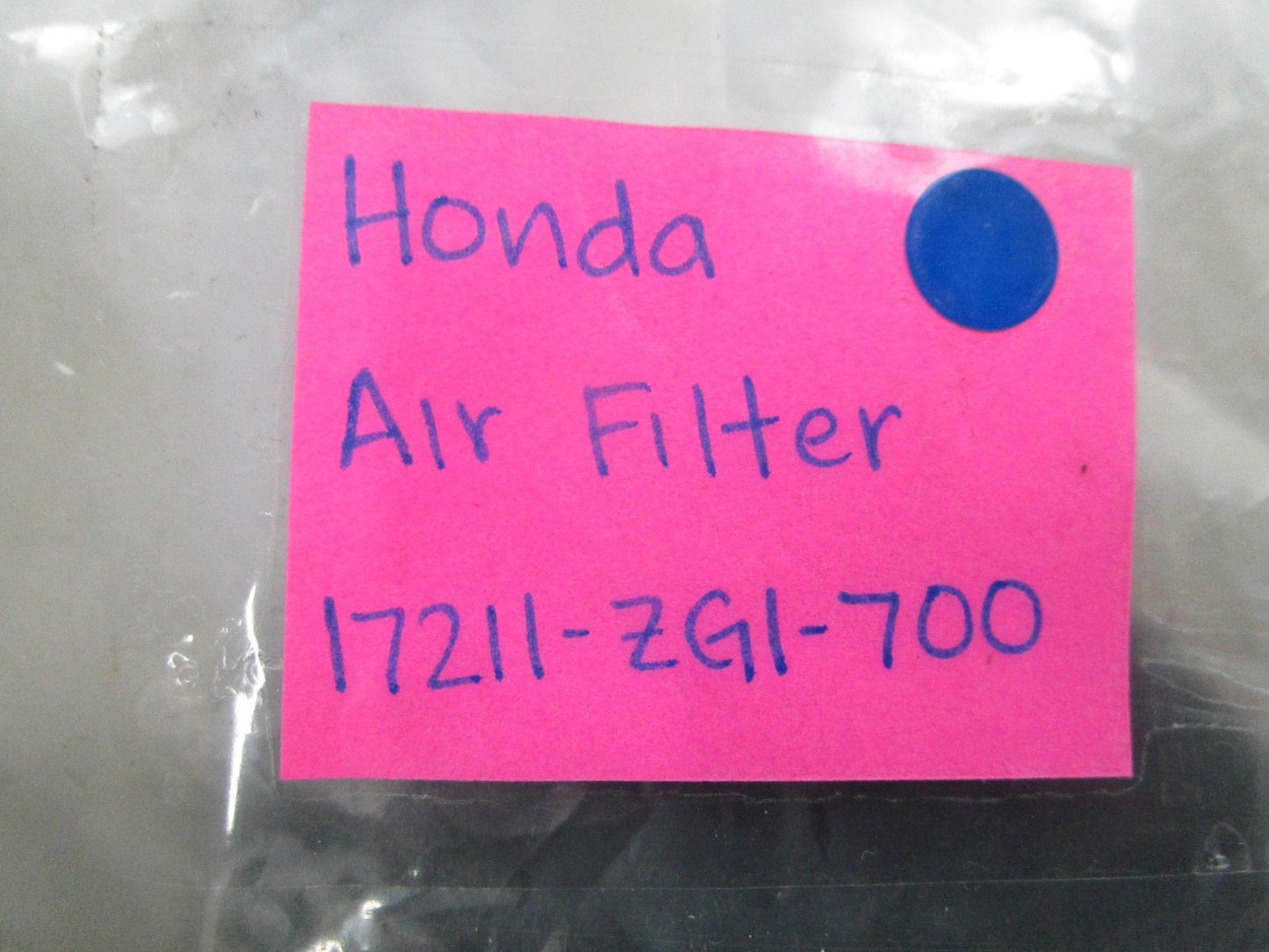 NEW OEM Honda 17211-ZG1-700 Air Filter 0810