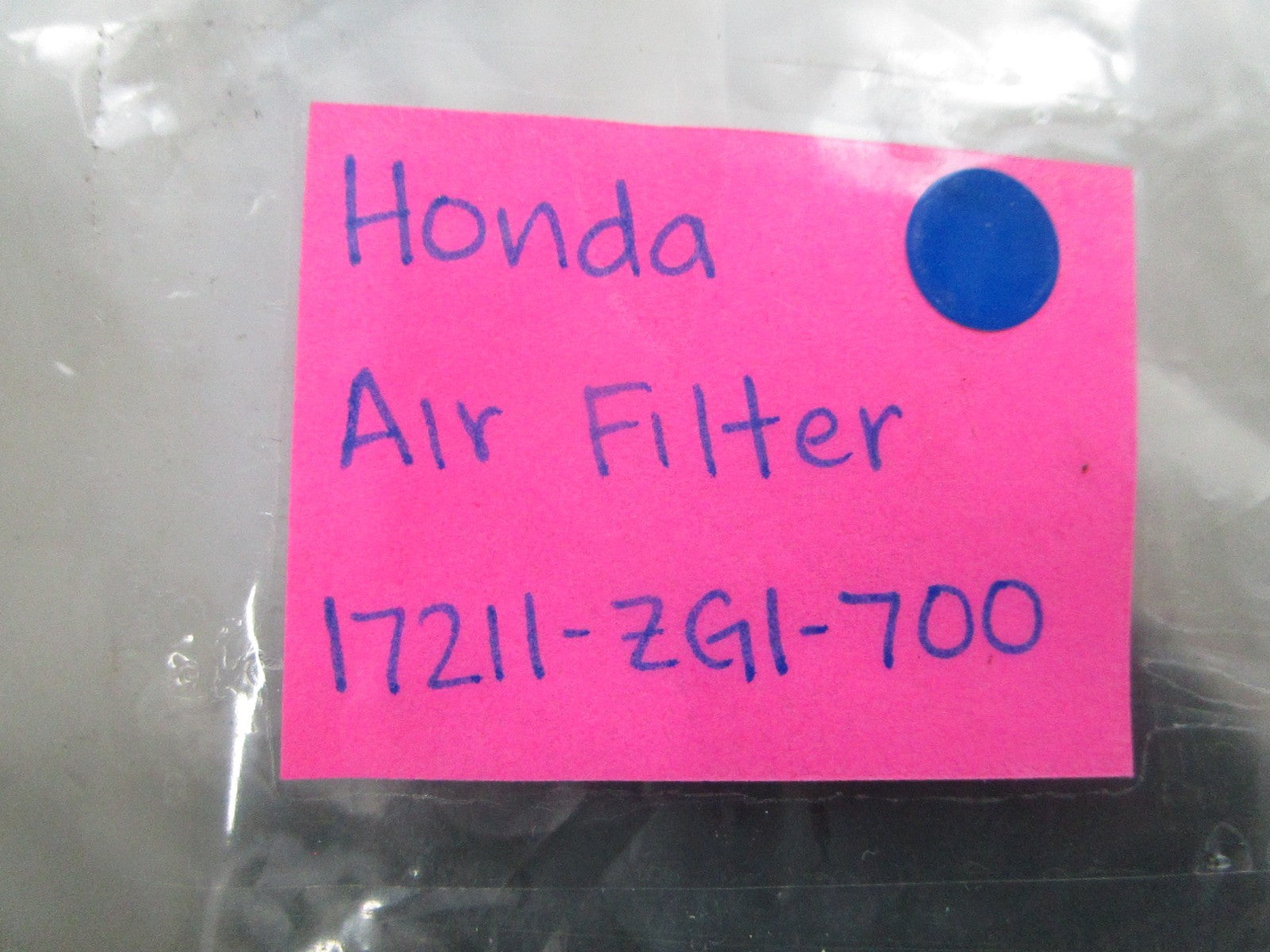 NEW OEM Honda 17211-ZG1-700 Air Filter 0810
