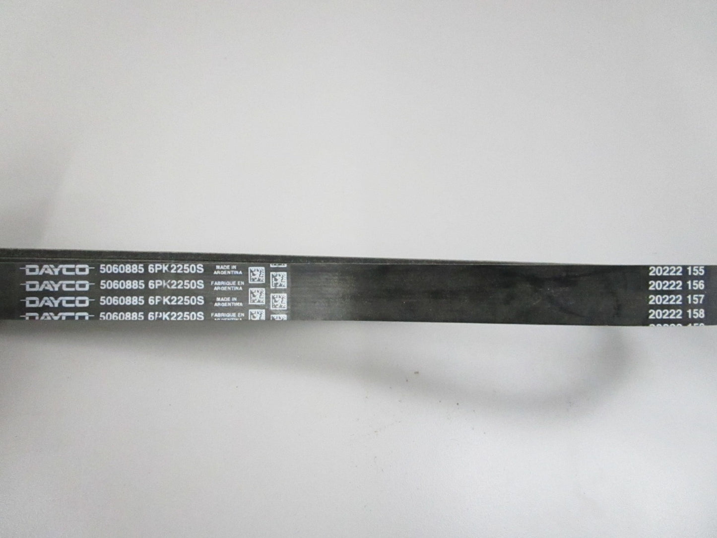NEW 5060885 Dayco Serpentine Belt 0810