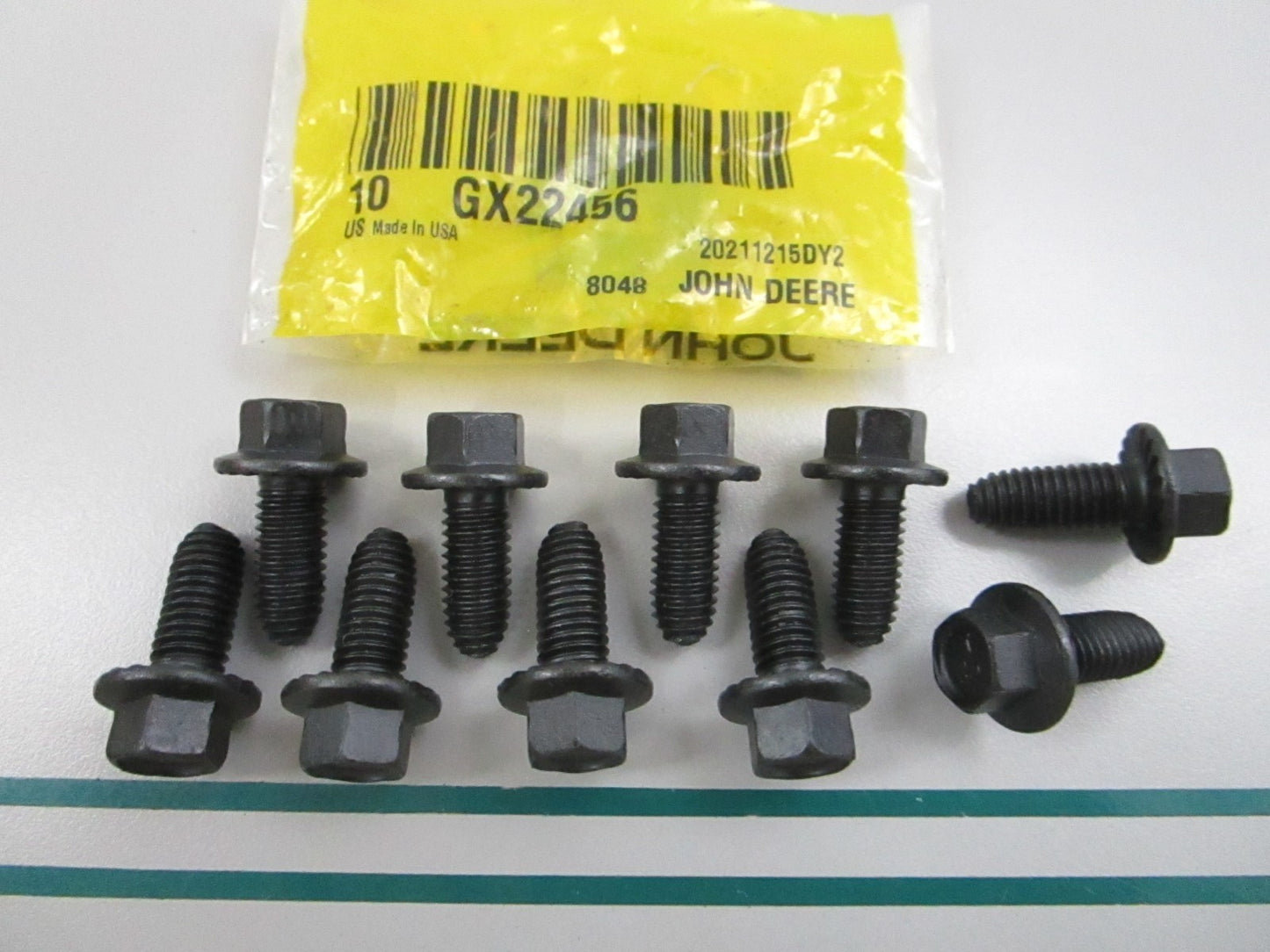NEW OEM (LOT OF 10) GX22456 John Deere Screw 0810