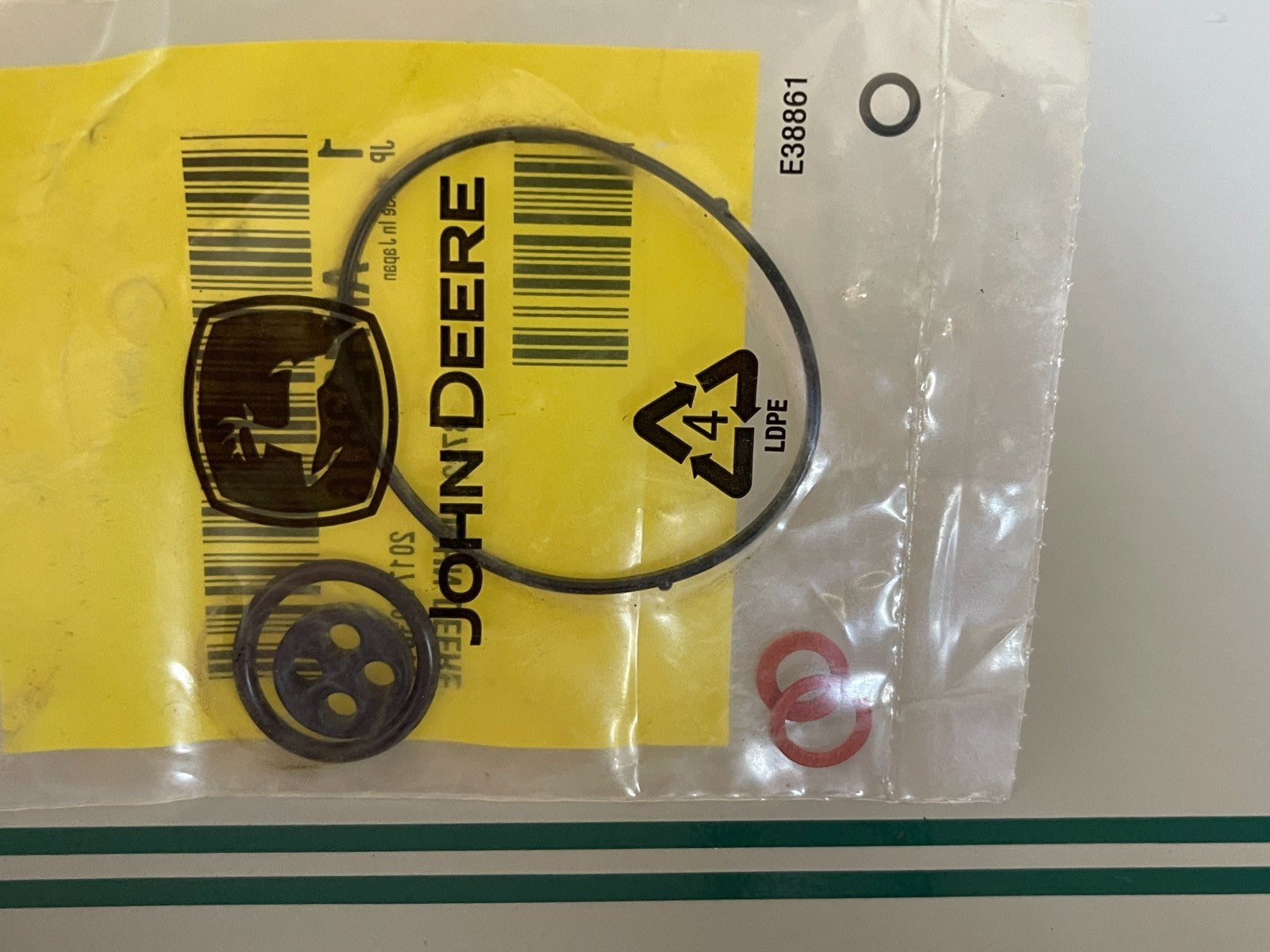 John Deere AM123816 NEW OEM Carburetor Gasket Kit LX172 LX176 Lawn Tractor 0720