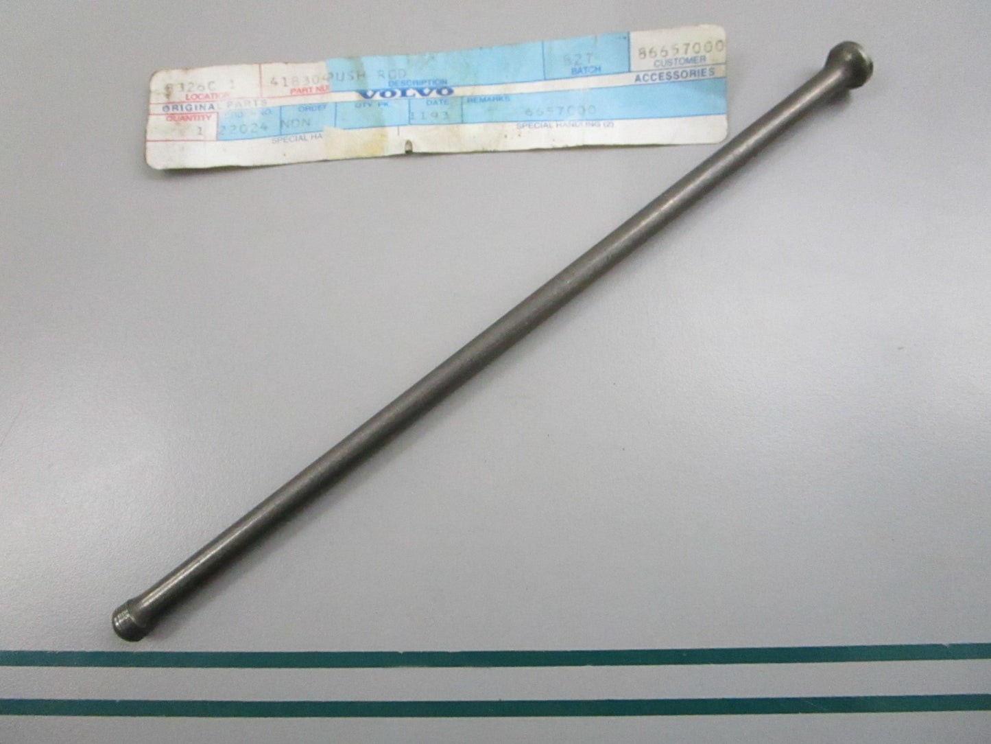 NEW OEM 418304 Volvo Penta Push Rod 0810