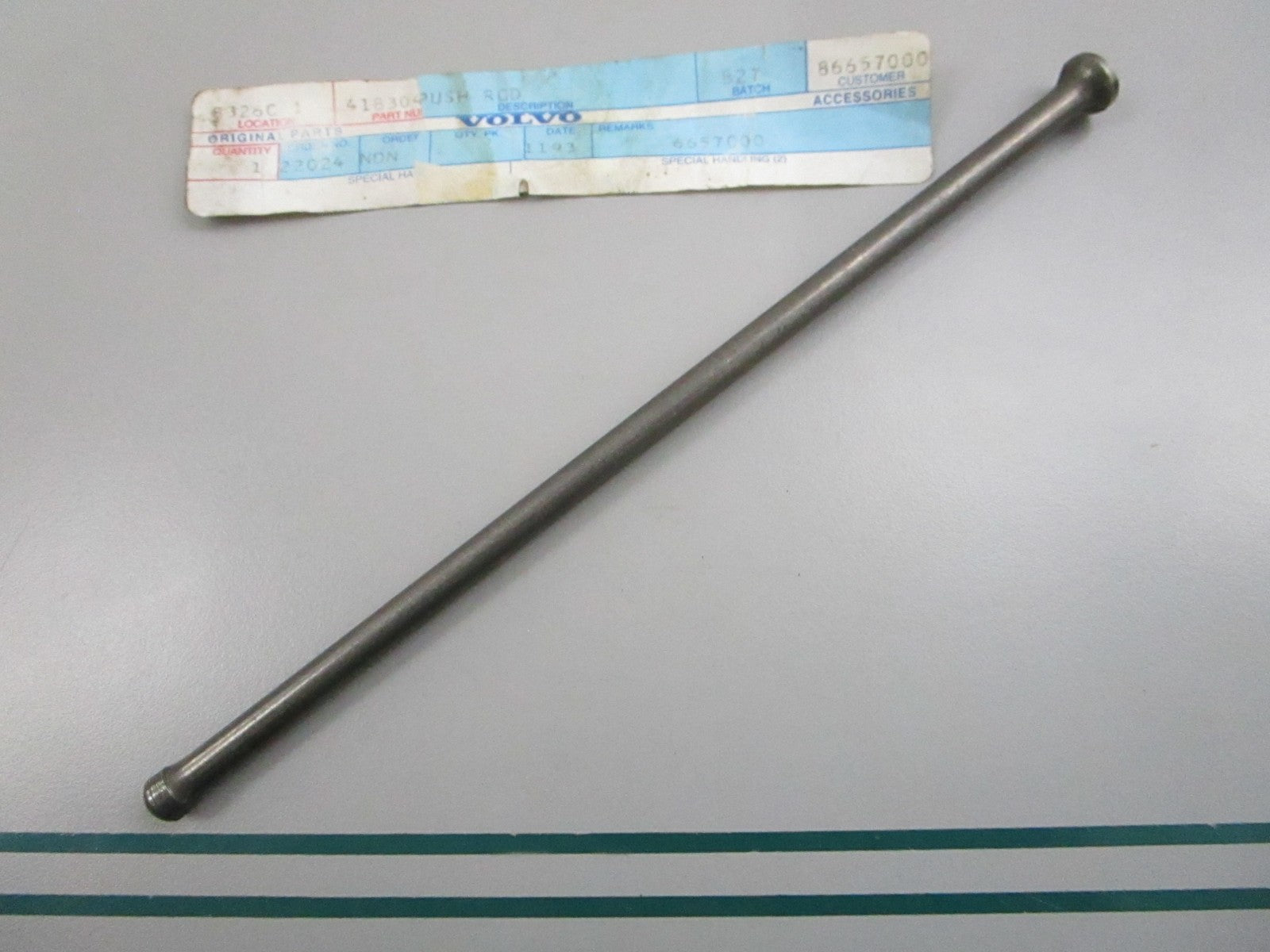 NEW OEM 418304 Volvo Penta Push Rod 0810