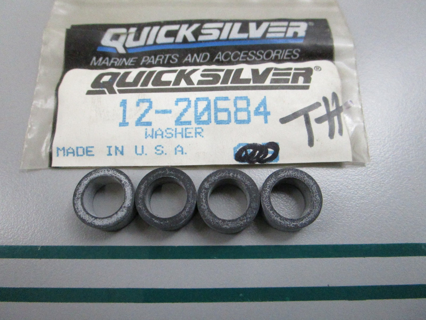 NEW OEM (LOT OF 4) 12-20684 Mercury Quicksilver Washer 0810