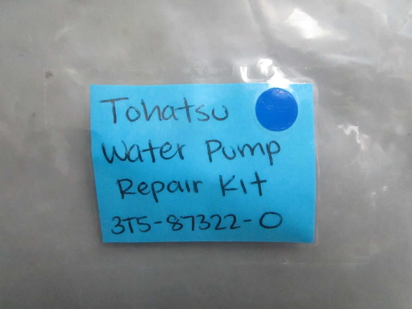 *NEW OEM* 0820 Tohatsu Water Pump Repair Kit 3T5-87322-0