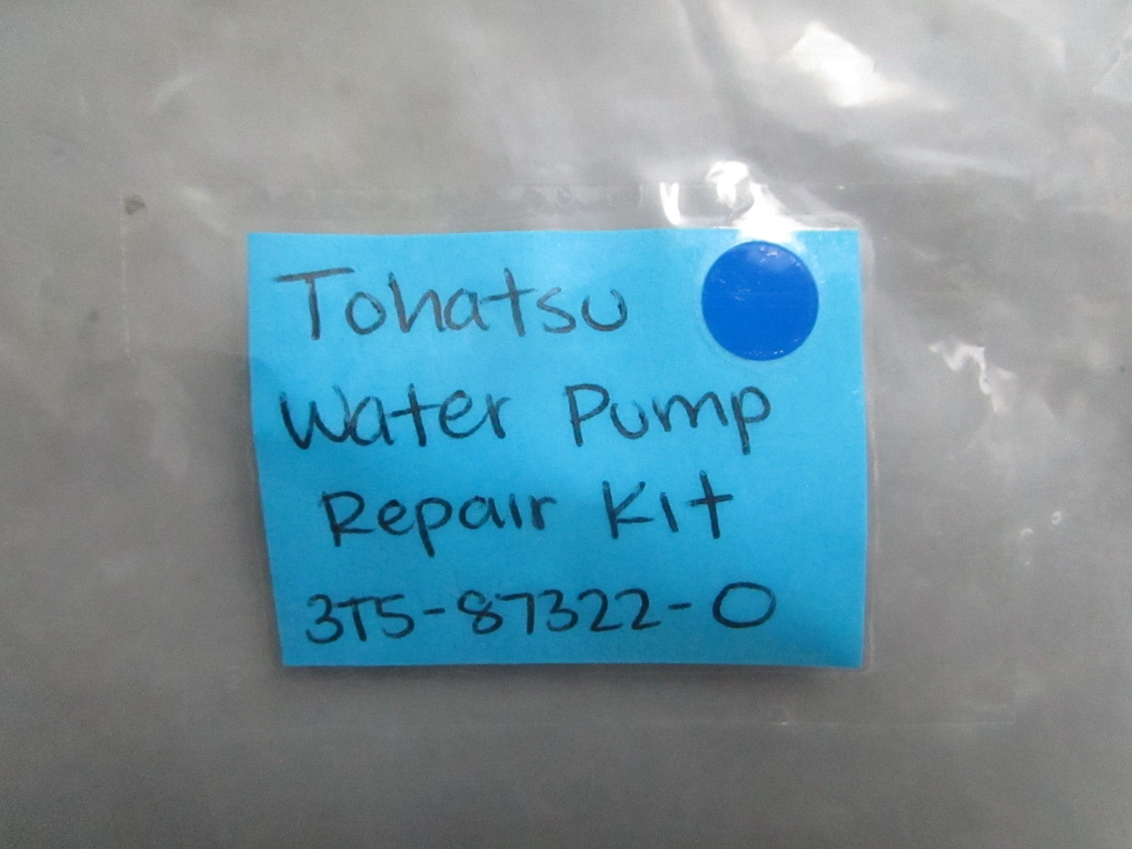 *NEW OEM* 0820 Tohatsu Water Pump Repair Kit 3T5-87322-0