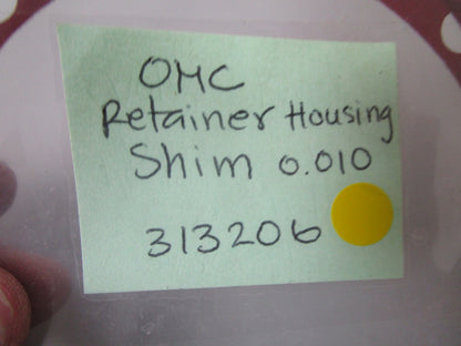 *NEW OEM* (LOT OF 2) 0810 OMC Johnson Evinrude Housing Shim 0.010 313206 0313206