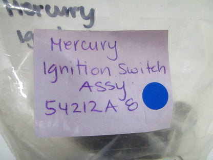 *NEW OEM* 0810 Mercury Quicksilver Ignition Switch Assembly 54212A8
