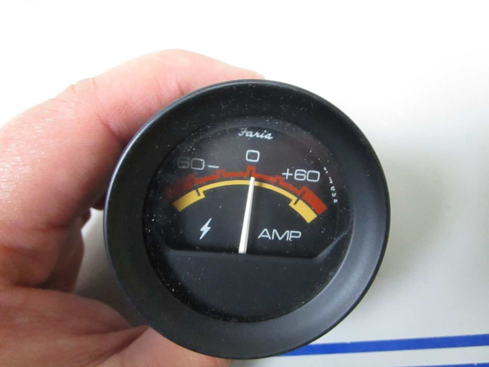 *NEW* 0810 Faria Ammeter 60-0-60