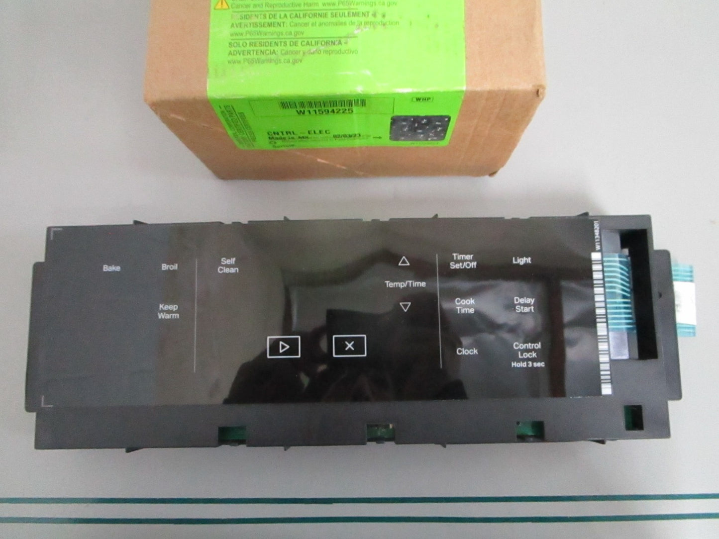 Whirlpool NEW OEM Oven Control Board W11594225 NOS Genuine Factory Part 0820