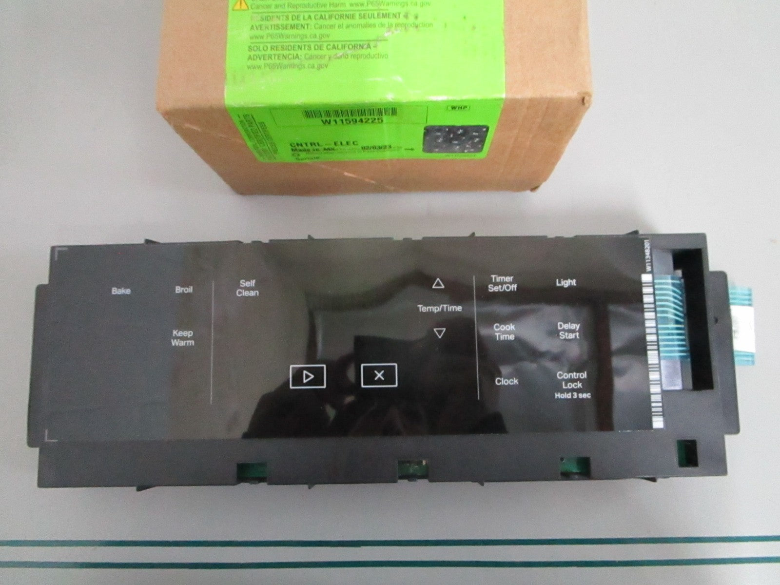 Whirlpool NEW OEM Oven Control Board W11594225 NOS Genuine Factory Part 0820