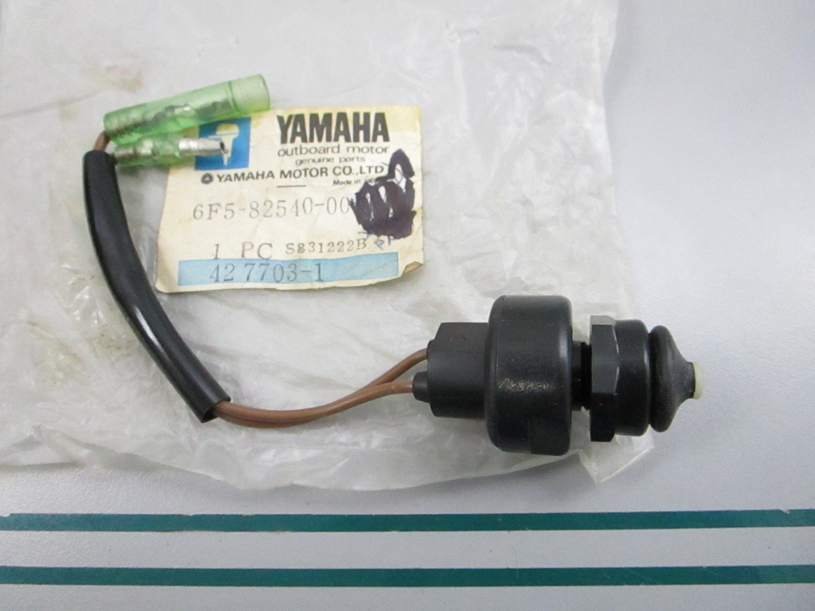 NEW OEM 6F5-82540-00-00 Yamaha Neutral Switch Assembly 0810