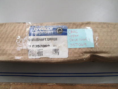 *NEW OEM* 0720 OMC Johnson Evinrude Upper Driveshaft 357069 0357069