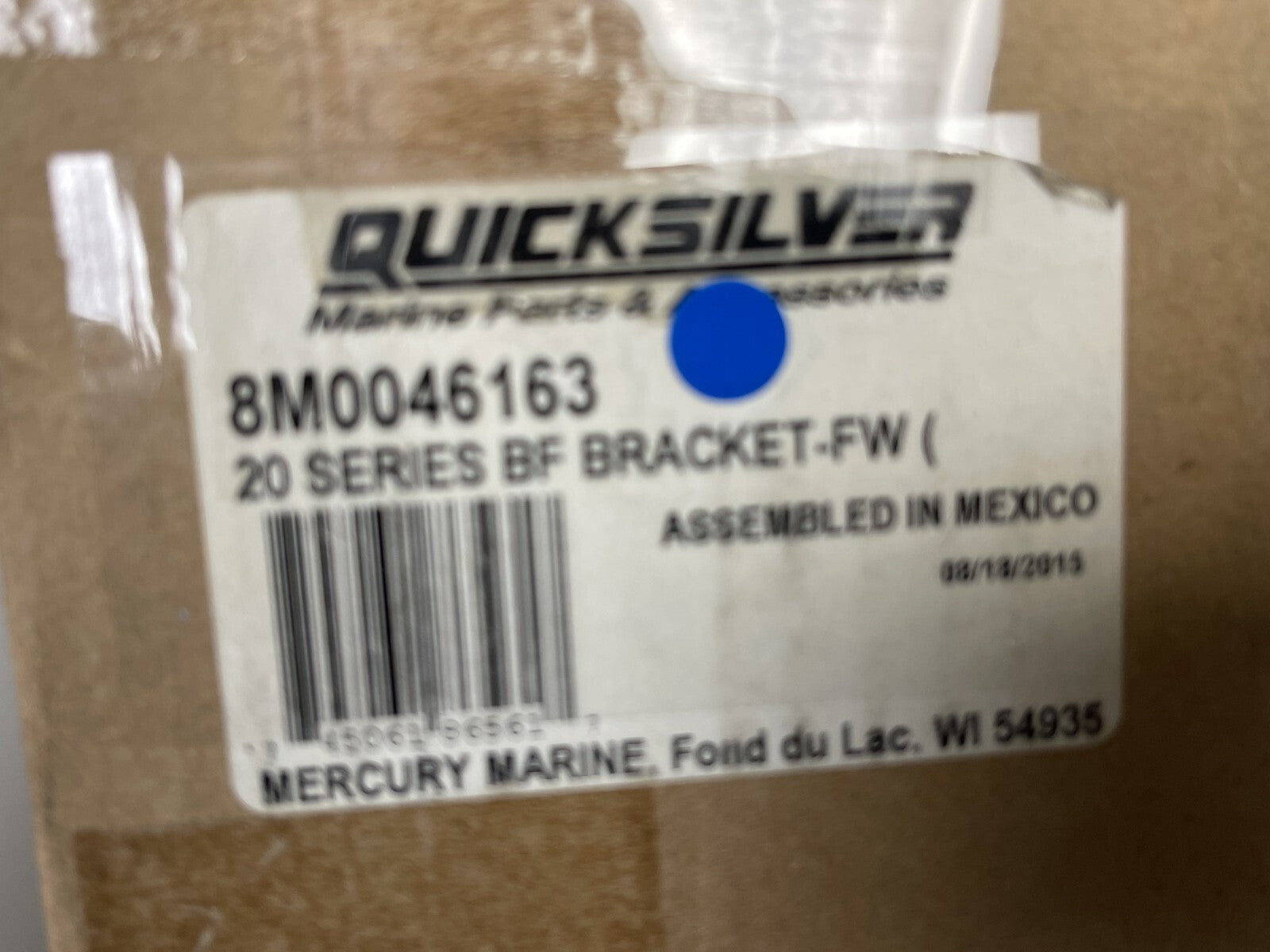 *NEW* 0670 Mercury 20 Series BF Bracket 8M0046163