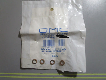 *NEW OEM* (LOT OF 4) 0770 OMC Johnson Evinrude Washer 307583 0307583