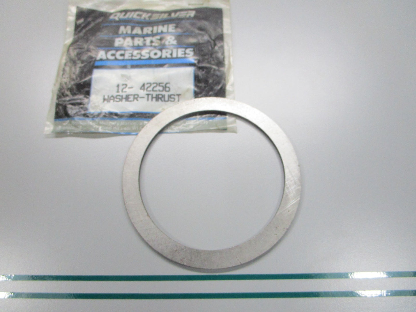NEW OEM 12-42256 Mercury Quicksilver Tab Washer 0810
