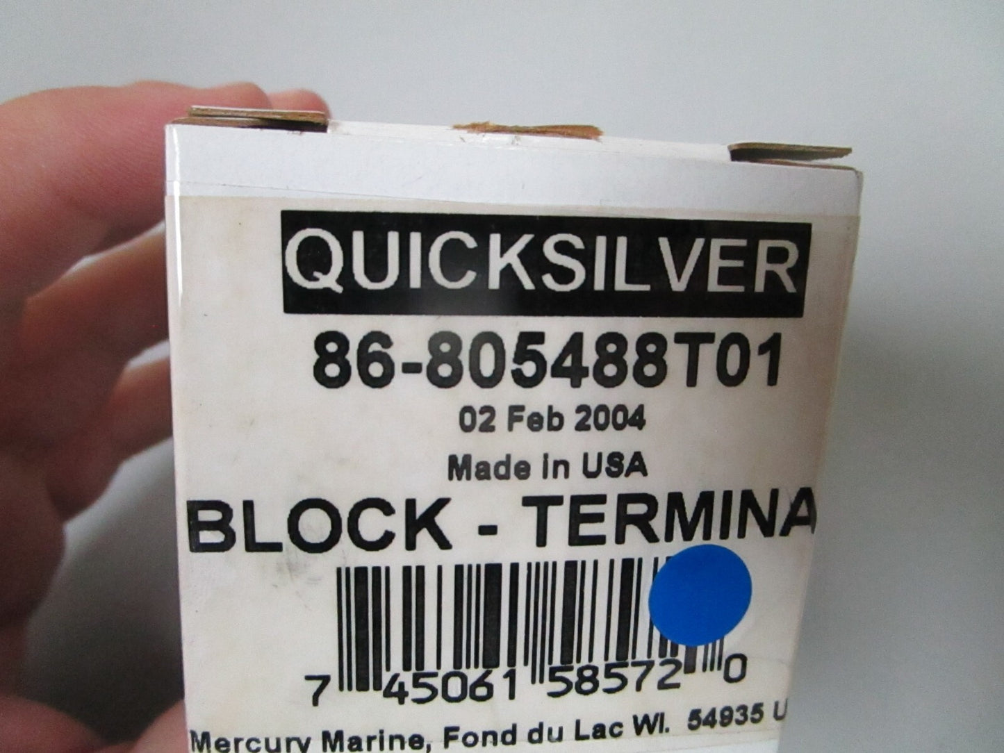*NEW OEM* 0810 Mercury Quicksilver Terminal Block 86-805488T01