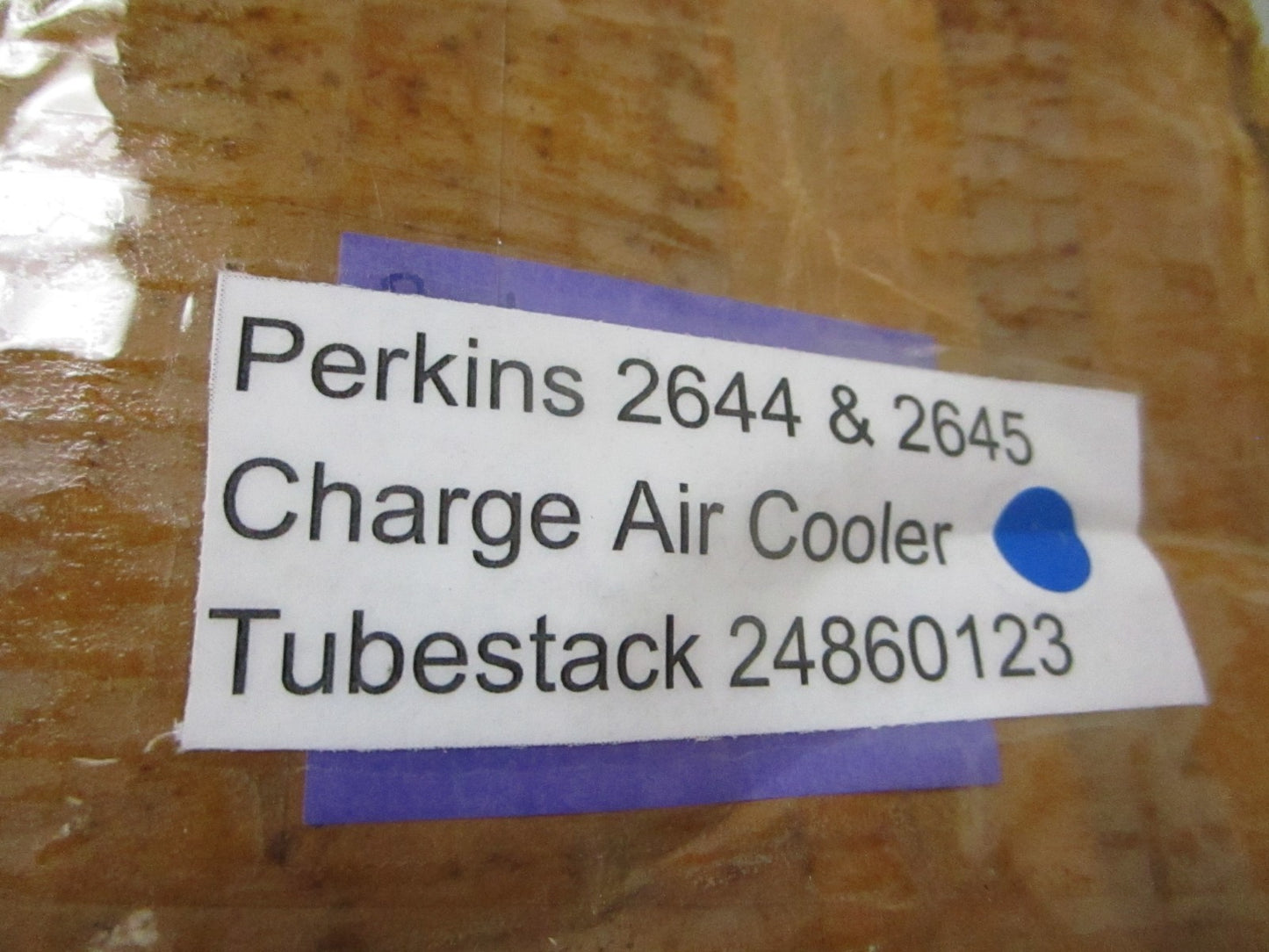 *NEW OEM* 0720 Perkins 2644 / 2645 Charge Air Cooler Tubestack 24860123